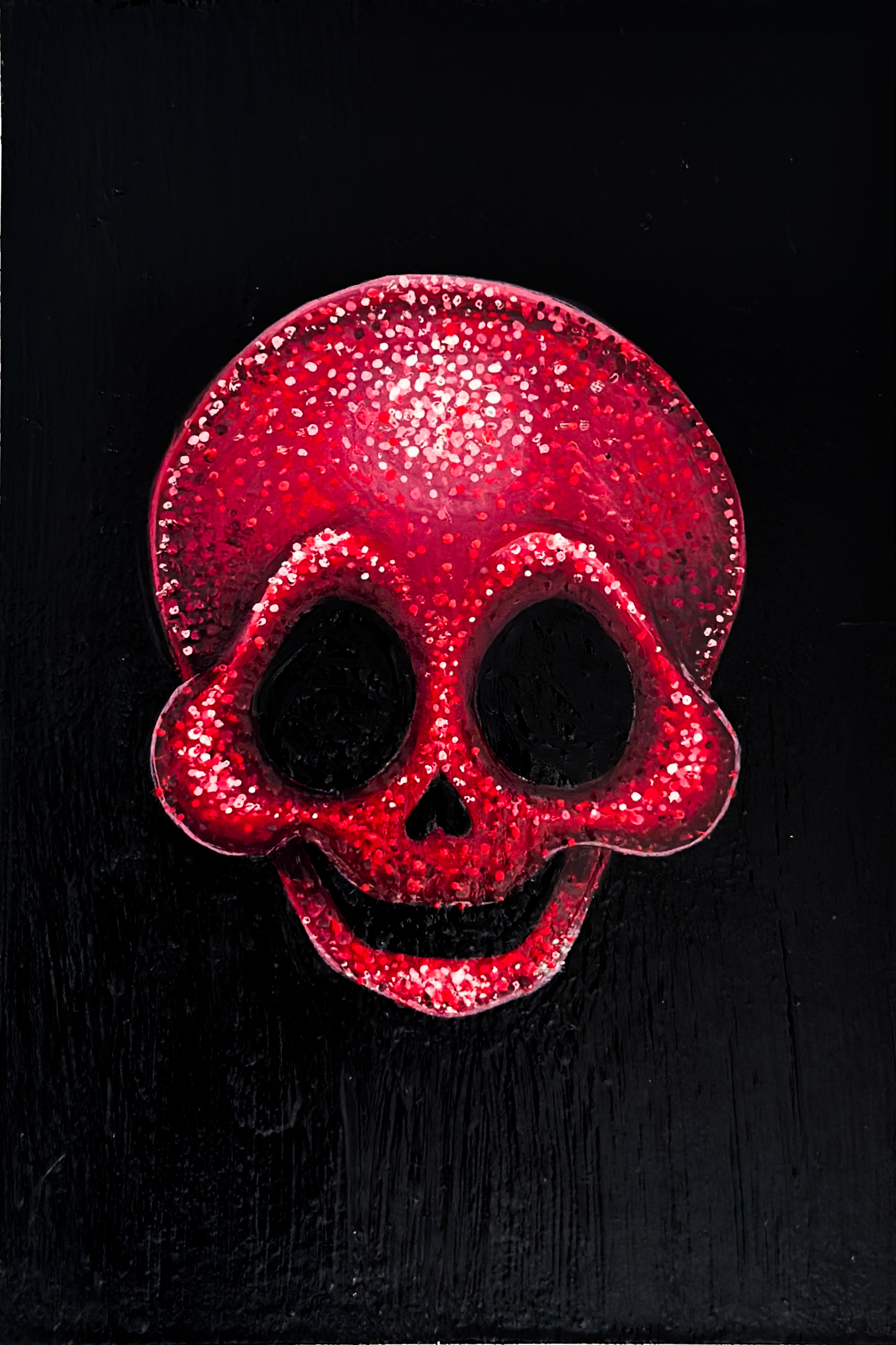Glitter Skull (detail)