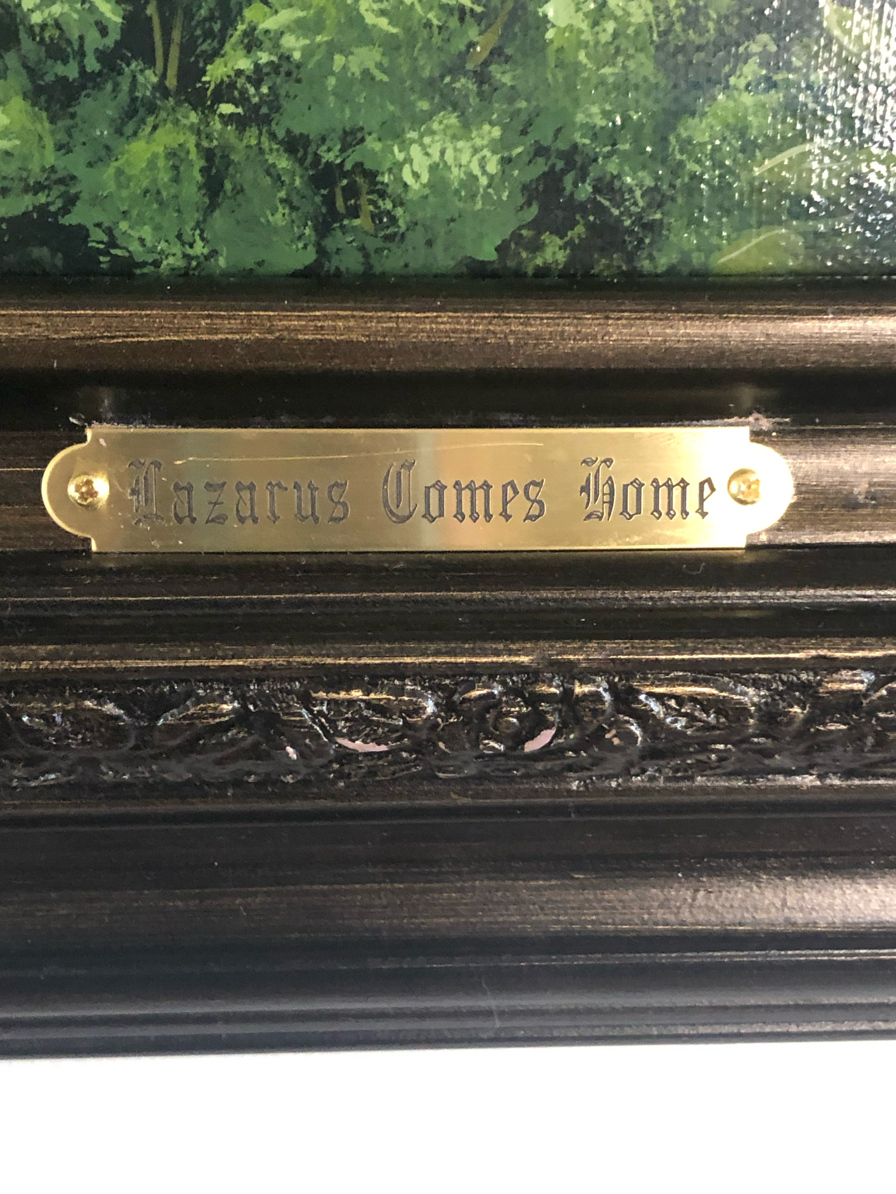 Lazarus Comes Home (detail 1)
