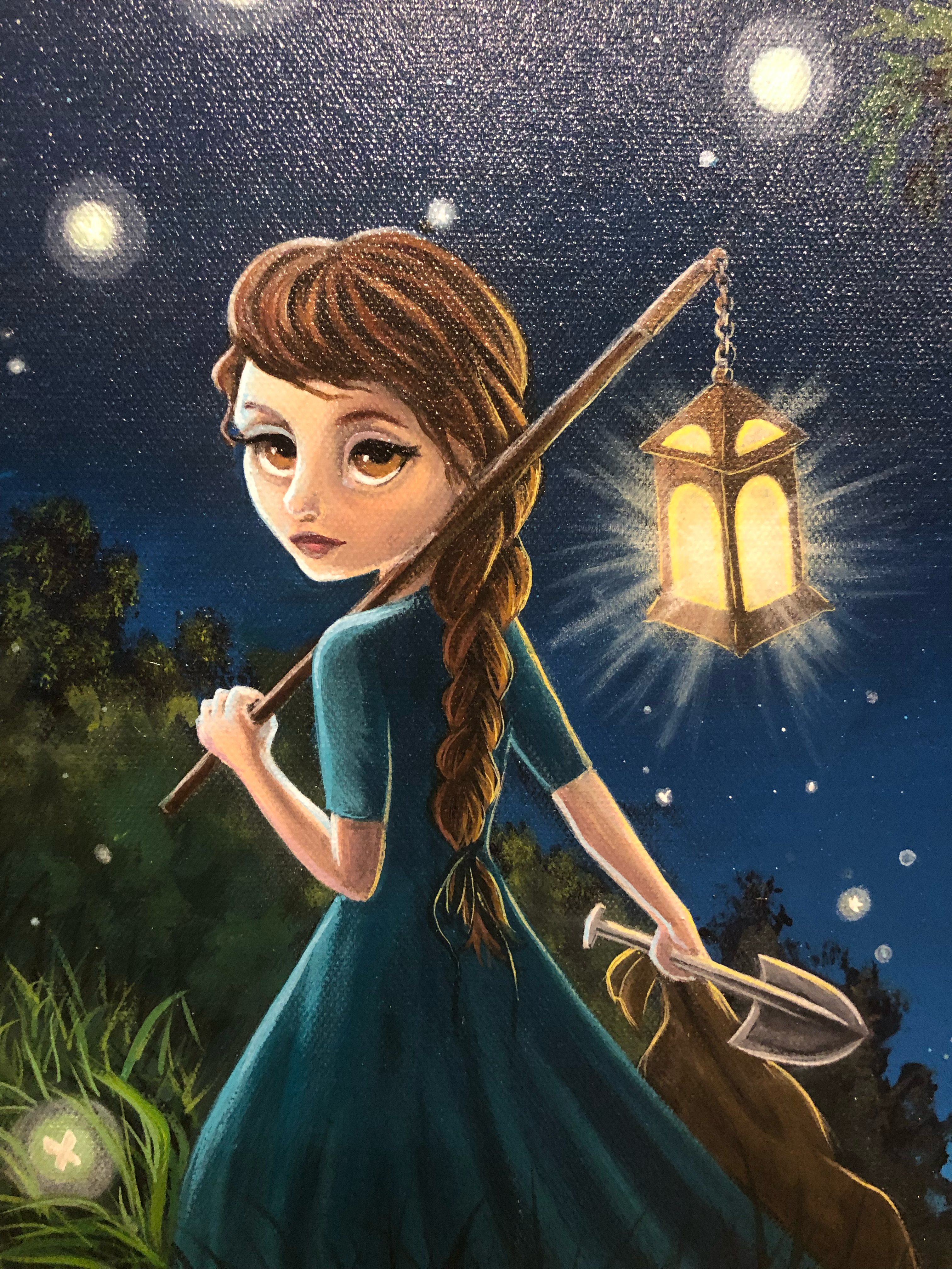 Secrets on Moon Moth Hill (detail 1)